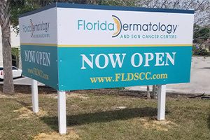 Florida Dermatology sign