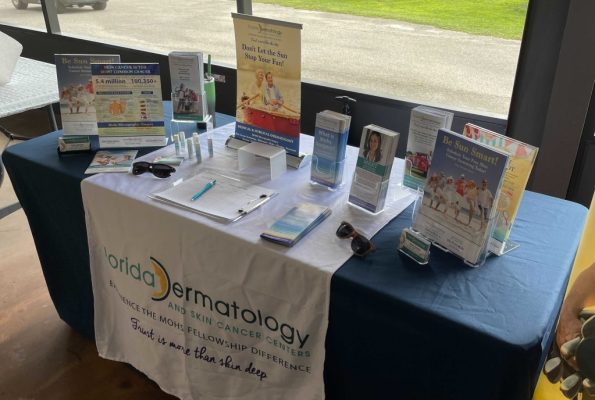 Florida Dermatology event set up