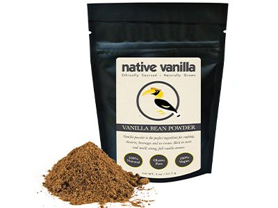 Native Vanilla Bean Powder