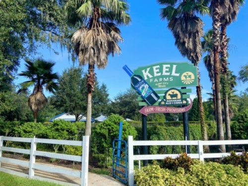 Keel Farms Sign