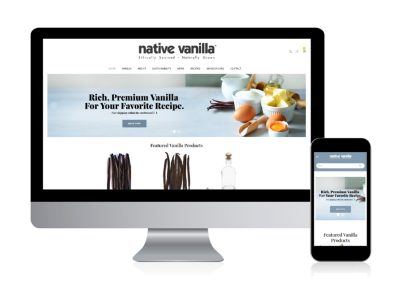 Native Vanilla Website