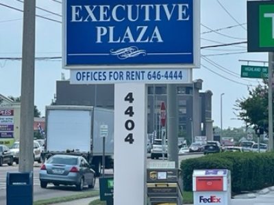 Executive Plaza Sign