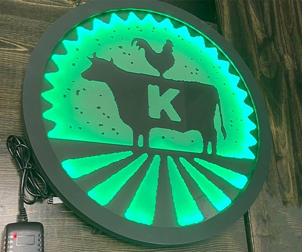 Keel Farms LED Sign Keel Farms LED Sign