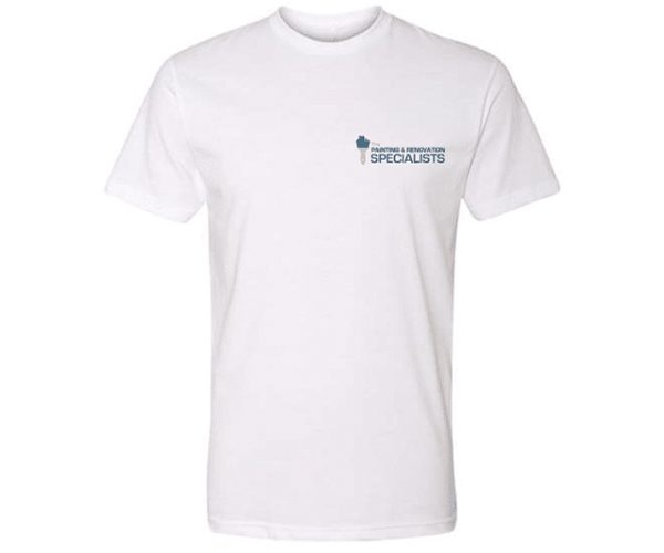 Painting Specialist White Shirt Back Painting Specialist White Shirt Back