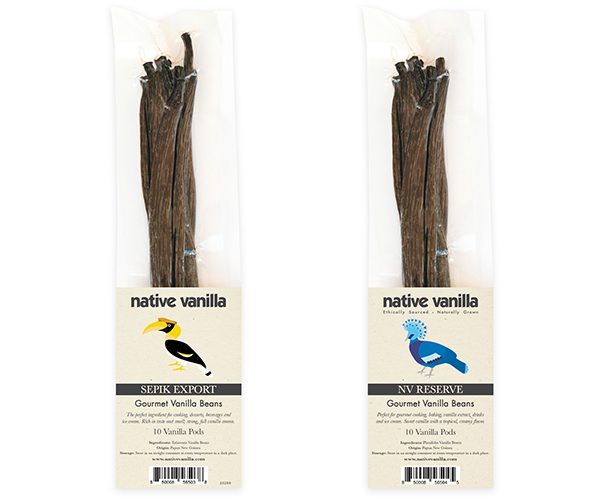 Native Vanilla Beans Packaging Native Vanilla Beans
