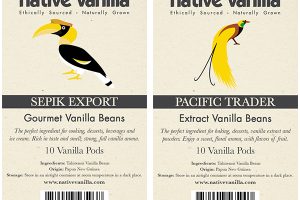 Native Vanilla Labels